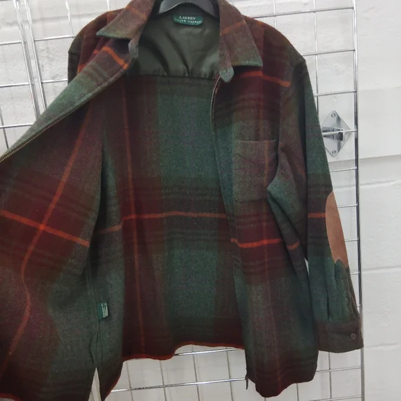 Lauren Ralph Lauren Front Zip Wool Jacket Size M - Picture 13 of 14